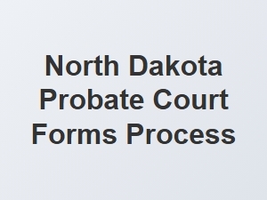 North Dakota Probate Court Forms Process Options