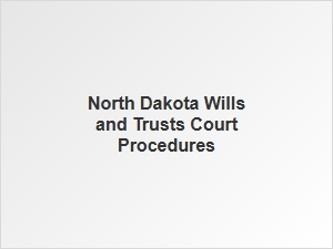 North Dakota Wills and Trusts Legal Representation